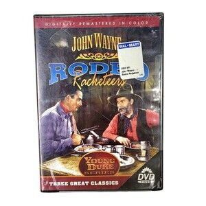 Rodeo Racketeers John Wayne Three Great Classics Young Duke Series DVD Sealed